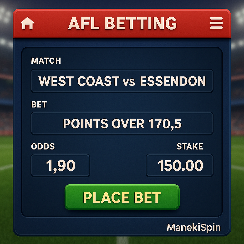 ManekiSpin - AFL Betting - Bet on Australian Football